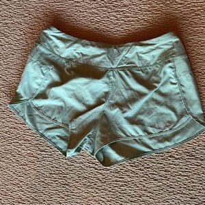 Patagonia Sage Green Athletic Shorts Lightweight Quick-Drying